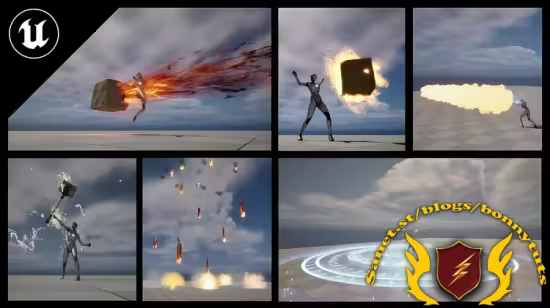 Unreal Engine AAA Spellcasting System
