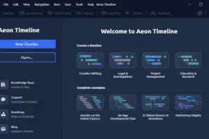 Aeon Timeline 3.5.107：写作与项目管理数据时间线工具