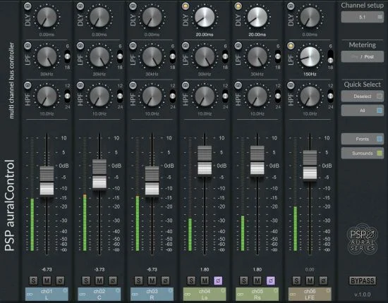 PSPaudioware PSP auralControl 1.3.0