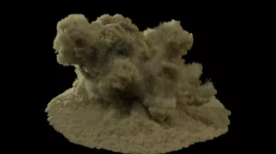 Masking and Detailing Houdini Simulations