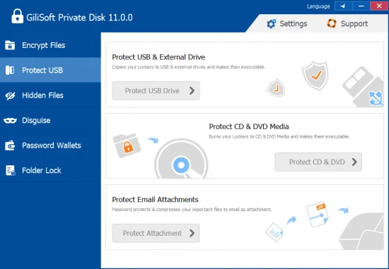 GiliSoft Private Disk 11.7