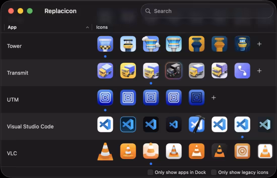 Replacicon 2.1 MacOS