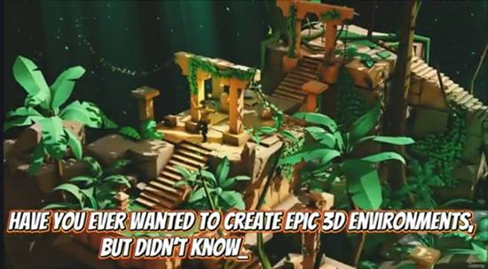 Create a Stylized Fort for Games – Blender to Substance