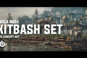 Artstation – CHOLA NADU – Kitbash Set