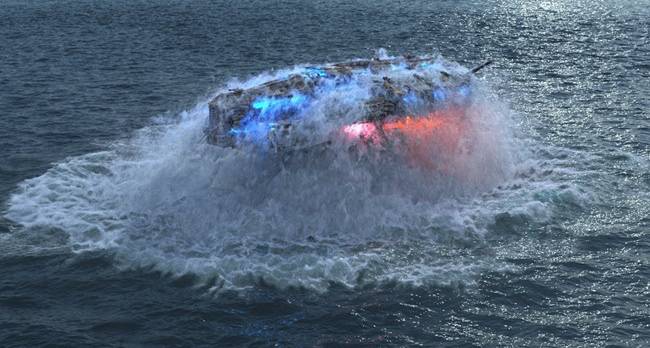 Gumroad – Houdini Ocean – Spaceship Rise from Underwater – Scene File Walkthrough