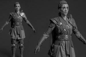 精通角色资产创建：Gnomon Workshop影视动画角色建模教程