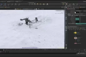 Houdini雪地模拟教程：从Vellum到渲染的工业级工作流