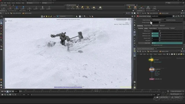 The Gnomon Workshop – Snow Simulation Workflows in Houdini
