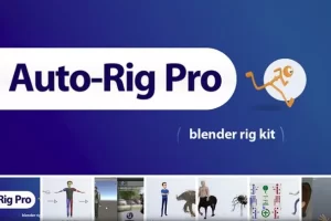 Blender Auto-Rig Pro 3.78.32 插件发布，支持AI智能绑定与多引擎导出