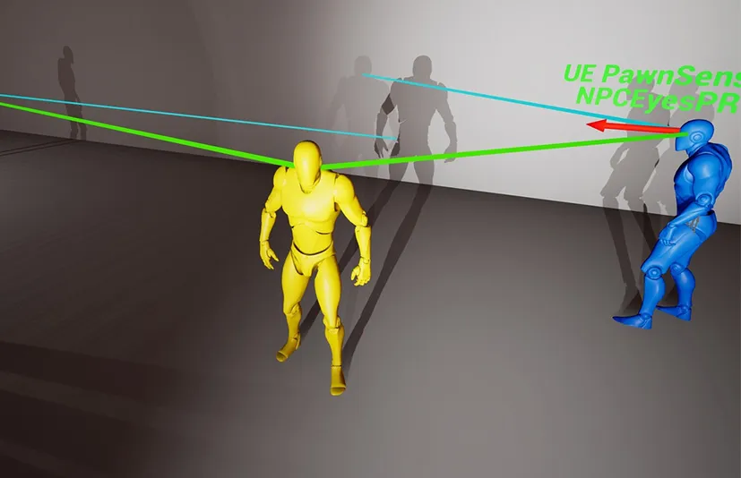 潜行发现系统插件 - NPC Eyes Sight System - PRO