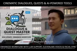 可视化对话任务系统插件-Dialogue & Quest Master v2.1.3