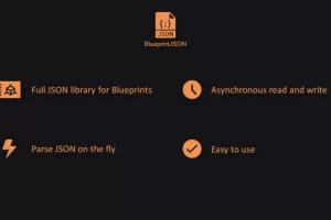 蓝图解析读取编辑保存插件 BlueprintJSON