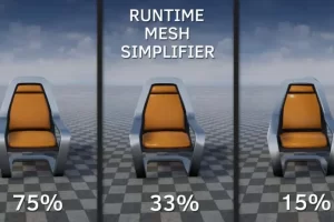 运行时网格简化插件 Runtime Mesh Simplifier