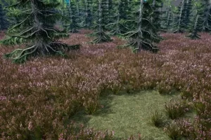 高级交互式叶片效果：用交互式角色与特效来替换原有的元素 Advanced Interact Foliage