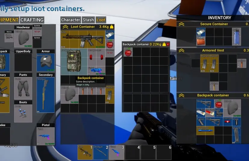 高级拼图库存系统 Advanced Jigsaw Inventory system