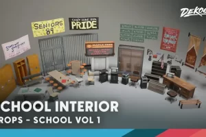 学校 第一卷 – 学校内部 School VOL.1 – School Interior