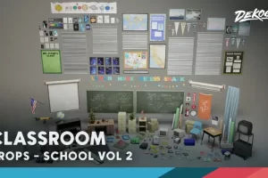学校 第2卷 – 教室 School VOL.2 – Classroom