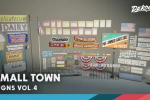标牌 第4卷 – 小镇 Signage VOL.4 – Small Town