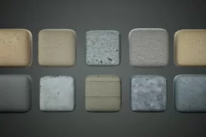 混凝土 04 – 扫描摄影测量材质 Concrete 04 – Scanned Photogrammetry Materials