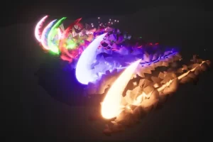 风格化斩击特效第一卷 Stylized Slashes Vol.1 – Niagara