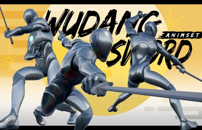 武当剑动画集 Wudang Sword AnimSet