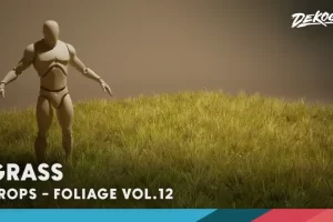 foliage第12卷 – 草 – Foliage VOL.12 – Grass (Low Poly)