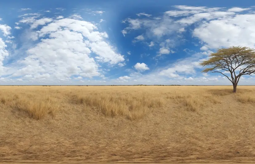 HDRI稀树草原全景图 HDRI Savanna Panoramas