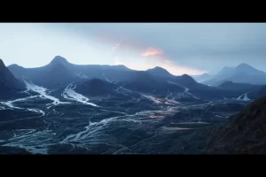 暗黑岩石地貌 DARK ROCK LANDSCAPE