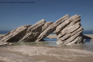 岩石、沙子和鹅卵石 Rocks, Sand and Pebbles