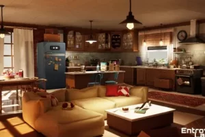 风格化纽约公寓（室内模块化纽约环境） Stylized New York Apartment ( Interior Modular NYC Environment)