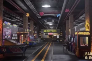 游戏与娱乐区 Game and Entertainment Area