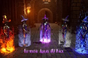 元素光环视觉特效包 Elemental Auras VFX Pack