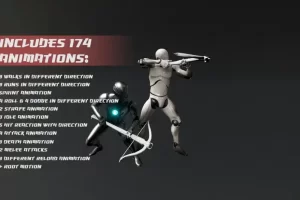弩箭动画套装 Crossbow Animation Set