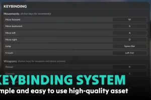 按键绑定系统（增强型输入设置）Keybinding System (Enhanced Input Settings)