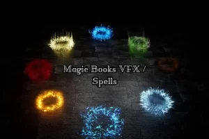 魔法书籍视觉特效 Magic Books VFX