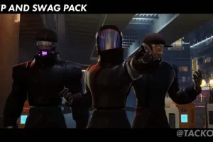 水滴与潮酷包赛博朋克系列 – 服装包 Drip and Swag Pack Cyberpunk Collection – Clothes Pack
