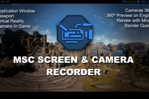 MSC屏幕和摄像头录制器 MSC Screen & Camera Recorder