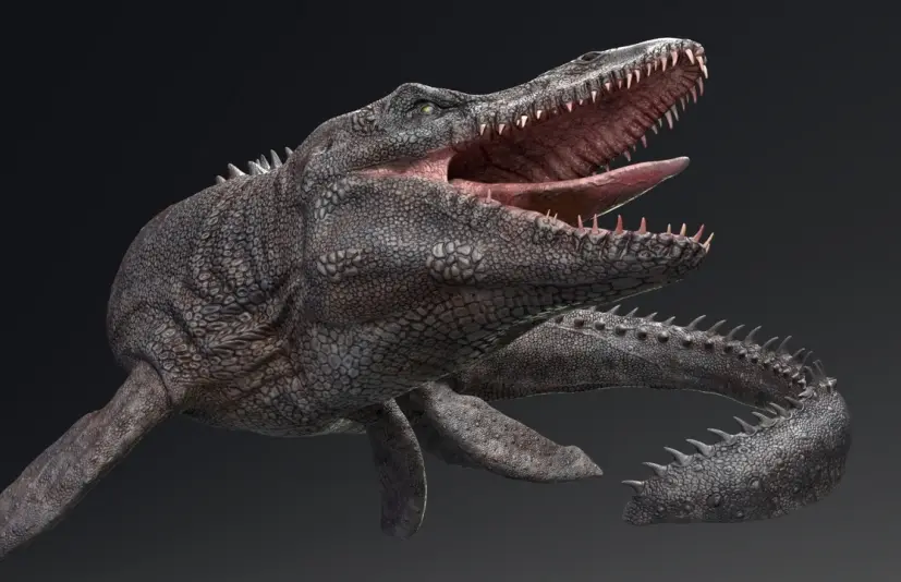 恐龙沧龙 - 海怪系列4 Dinosaur Mosasaurus - Sea Monster Series 4
