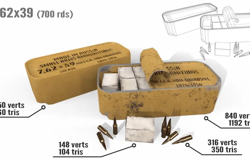 20个弹药箱 20 Ammo Boxes