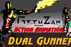 时尚双枪手组合动作角色扮演游戏 Stylish Dual Gunner Pack Action RPG Game