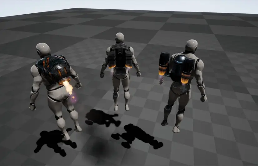 科幻喷气背包捆绑包 Sci-Fi Jetpacks Bundle