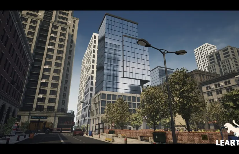 现代城市市中心超级包(现代城市市中心大楼美国市街) Modern City Downtown Megapack ( Modern City Downtown Building USA Town Street )