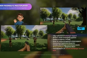 简易多人联机生存工具包 V1 Simple Multiplayer Survival Kit V1