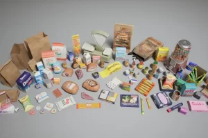 杂货第三卷 – 日用品 Grocery VOL.3 – General Goods (Nanite and Low Poly)