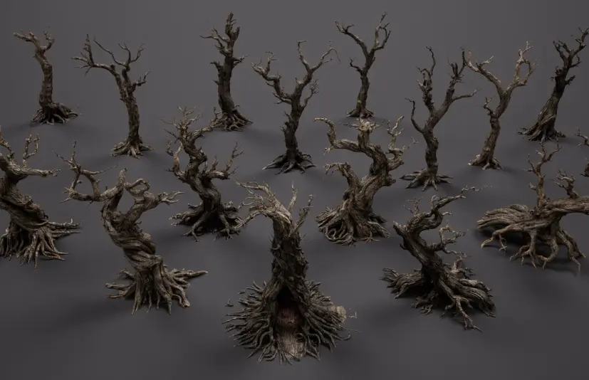 扭曲的枯树包 Twisted Dead Trees Pack