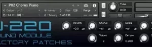 Nion Roland U-220 完整采样合集：经典RS-PCM音源KONTAKT版