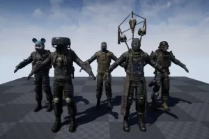 定制的后末日角色 Customized Post Apocalyptic Characters