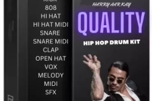 Harry Aar Kay品质鼓组音色包｜WAV MIDI FL STUDiO