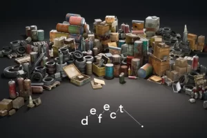工作坊工具与道具桶盒套装 第一卷 Workshop Tools And Props Barrels Boxes Bundle vol.1
