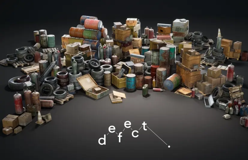 工作坊工具与道具桶盒套装 第一卷 Workshop Tools And Props Barrels Boxes Bundle vol.1